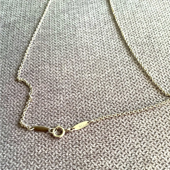 Authentic TIFFANY INITIAL necklace 🌟⭐️🌟 - Picture 4 of 12